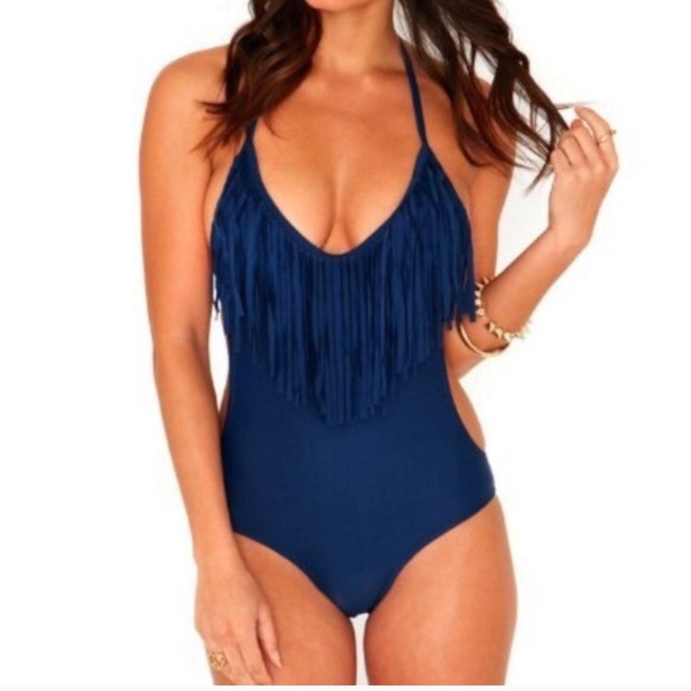 One piece bathing suit